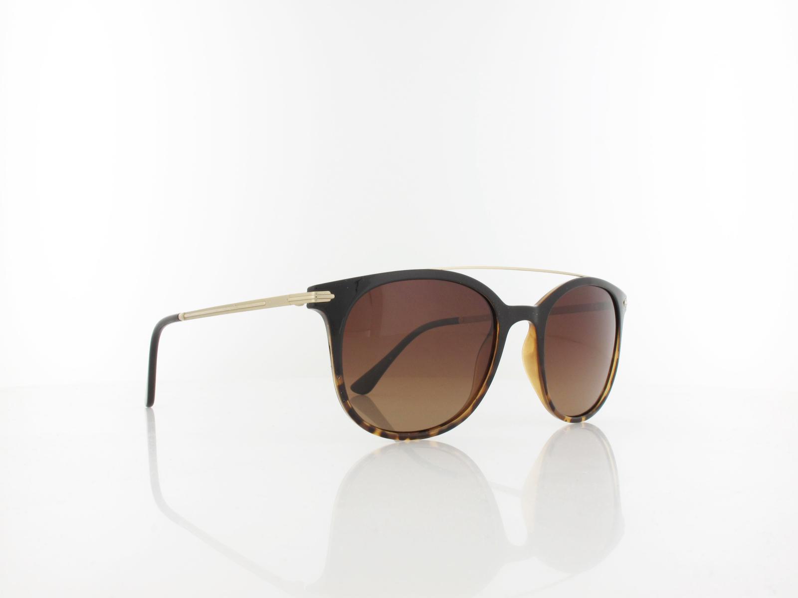 HIS polarized | HPS98101-2 54 | brown / brown gradient with silver flash polarized