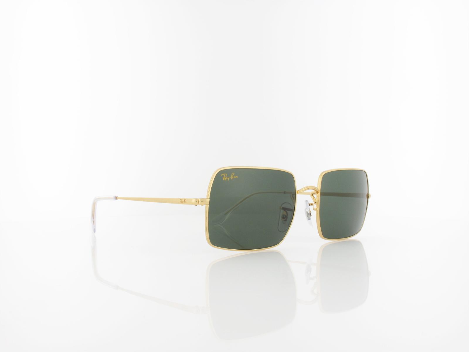 Ray Ban | Rectangle RB1969 919631 54 | legend gold / green