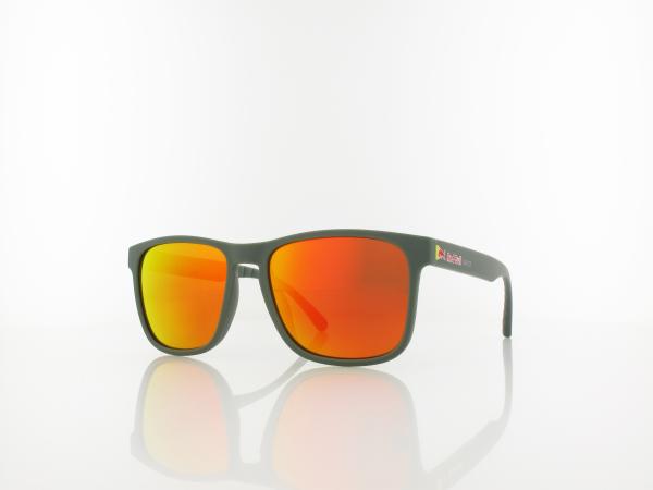 Red Bull SPECT | EDGE 003P 55 | olive green / brown with red mirror polarized