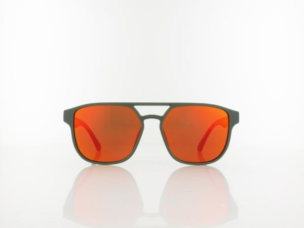 Red Bull SPECT | ELROY 003P 55 | olive green / brown with red mirror polarized