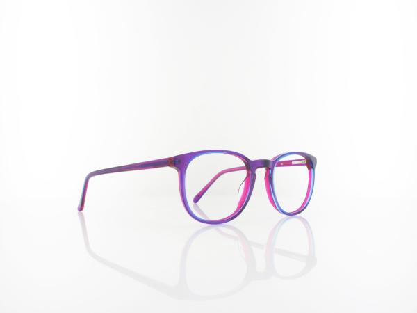 Brilando | Premium S2480 small 48 | pink blau transparent