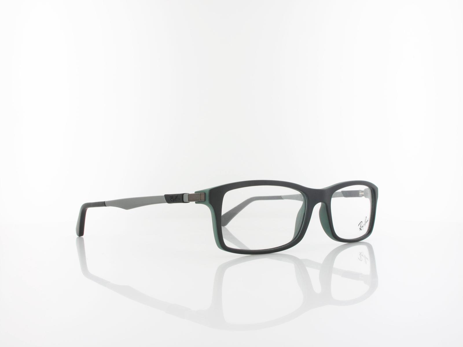 Ray Ban | RX7017 5197 54 | top black on green