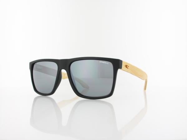 O'Neill | HARWOOD 2.0 104P 57 | matte black bamboo / solid smoke with silver flash