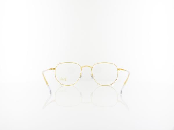 Ray Ban | RX6448 3104 51 | white on legend gold